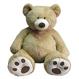 クマのぬいぐるみ 約134cm ブロンド