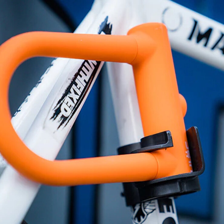 ULAC BROOKLYN 自転車用シリコンU字ロック グレイ