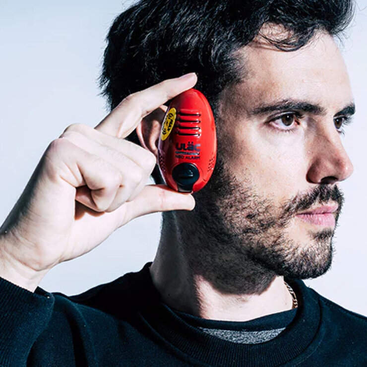 ULAC ディスクブレーキロック AIR ALARM グリーン