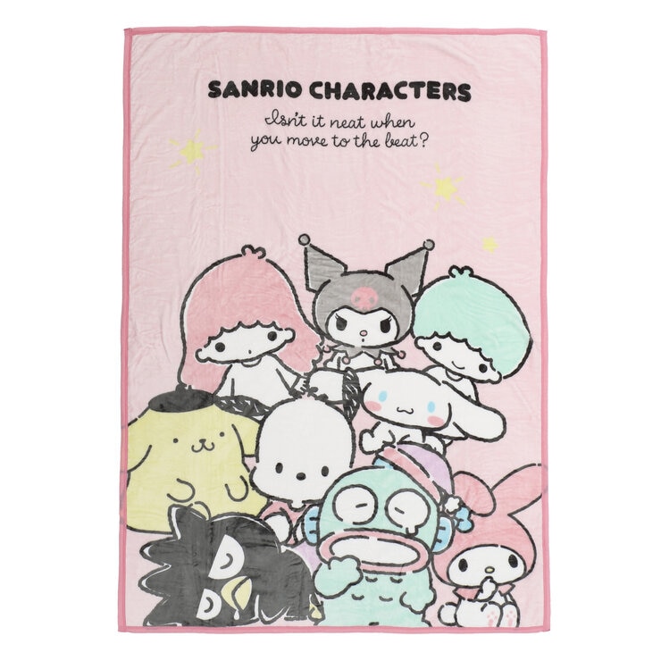 キャラクターブランケット 140×200cm サンリオ キャラクターブランケット 140×200cm サンリオ