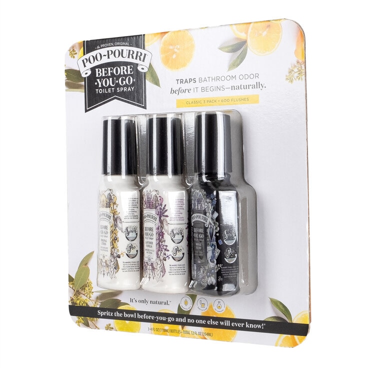 Poo-Pourri トイレ用消臭フレグランススプレー3種アソートパック Poo-Pourri トイレ用消臭フレグランススプレー3種アソートパック