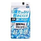 メンズビオレ 顔もふけるボディシート 28枚 x6個