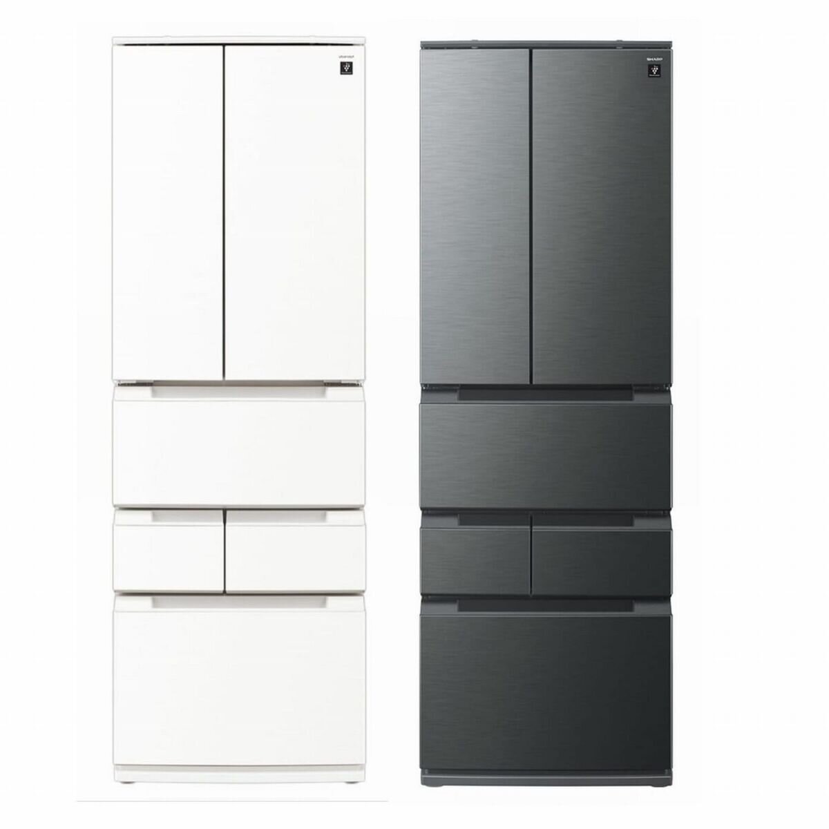 2022年製SHARP SJ-MF43K 冷蔵庫 シャープ SJ-MF43K-H [ラスティックダークメタル] 価格比較