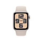 Apple Watch SE2（GPSモデル）- 44mmスターライトアルミニウムケースとスターライトスポーツバンド - S/M