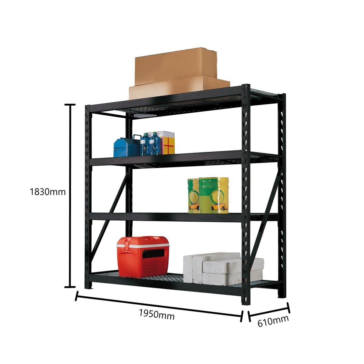 新品 コストコ WHALEN 大容量スチールラック 5段 元箱破損あり