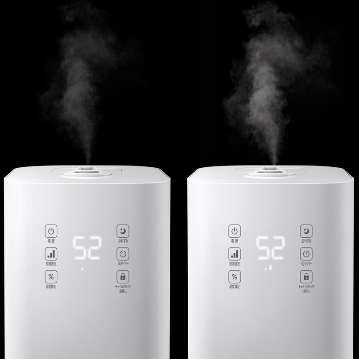 アイリスオーヤマ 上から給水ハイブリッド加湿器 UHK-500W | Costco Japan