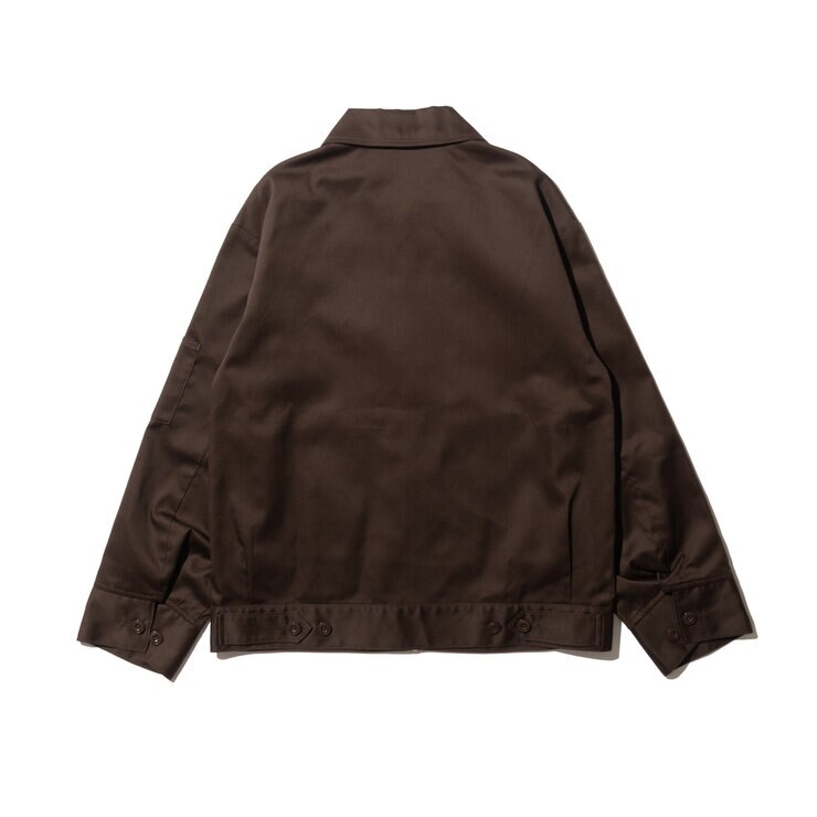 ディッキーズ メンズ ツイル ジャケット ダークブラウン M