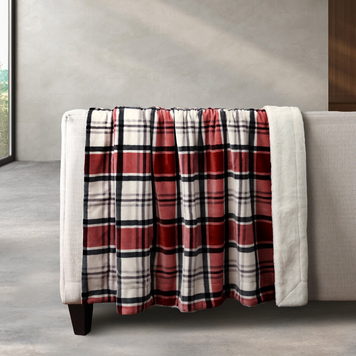 2個】NEMCOR フェイクファー 大判ひざ掛け 152cm x 177cm 楽天市場