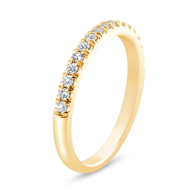 18K イエローゴールド 0.23カラット ダイヤモンド リング 18K イエローゴールド 0.23カラット ダイヤモンド リング