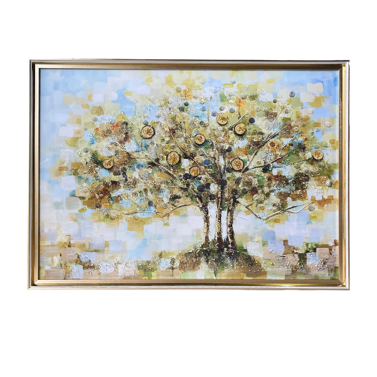 クリスタルアート アンクシャスツリー 83.5 x 63.5cm