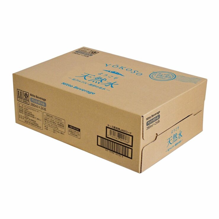 ようこそ天然水 280ml x 24本入り