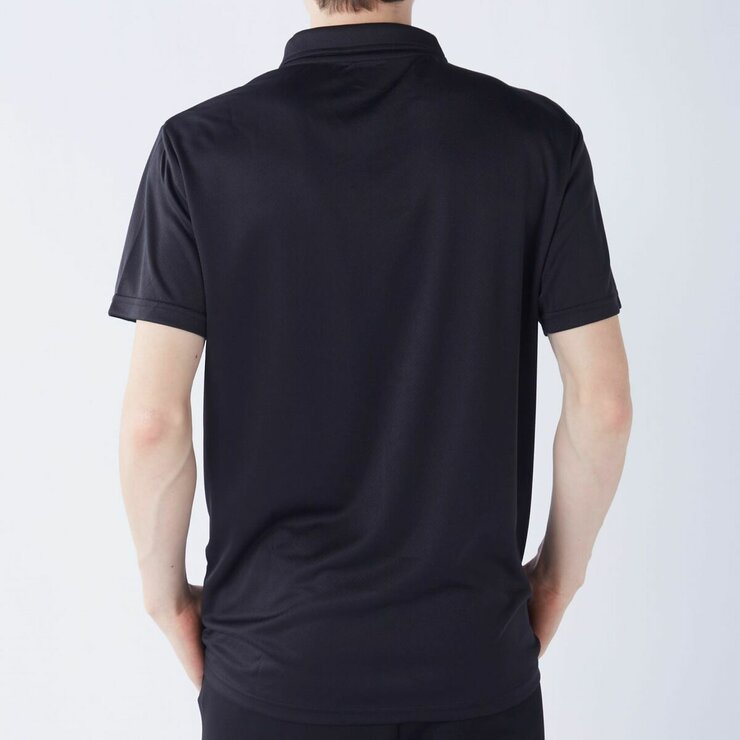 カッパ メンズ 半袖ポロシャツ / ブラック / M