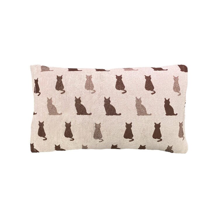 のびのびまくらカバー 4枚入り 約36×58cm ネコ