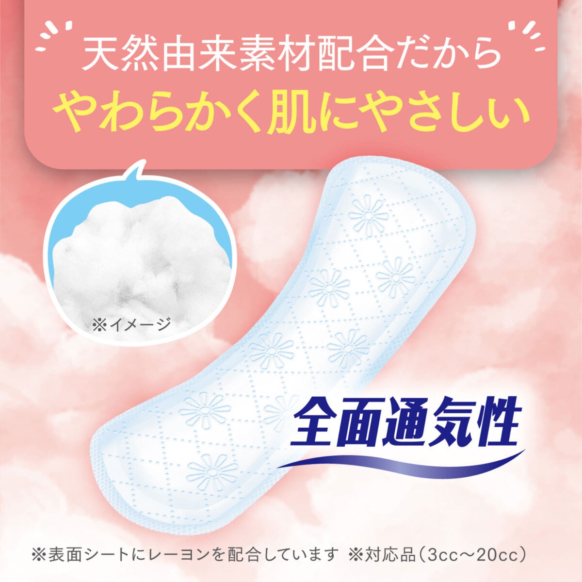 ポイズさらさら素肌パンティライナー 5cc 72枚