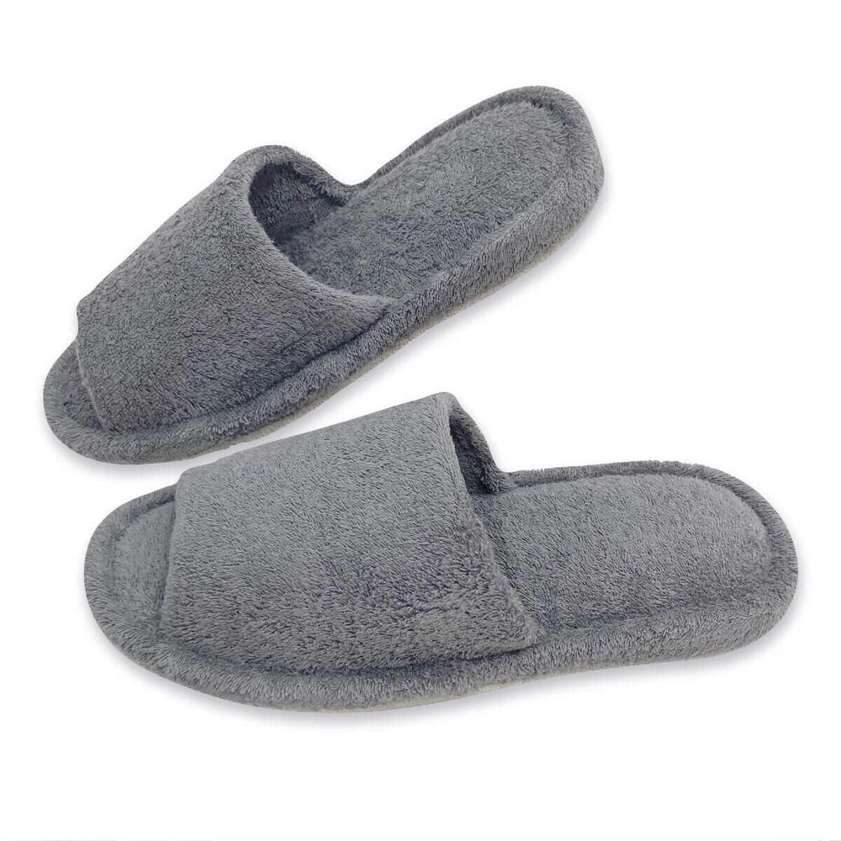 Ask Doctors 抗菌防臭スリッパ M (23cm~24.5cm用) グレー