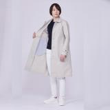 コロアイ ロング コート ベージュ L