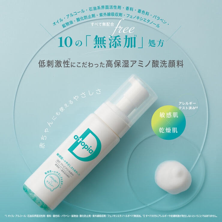 薬用 アトピアD洗顔料 詰替 200ml 2個セット