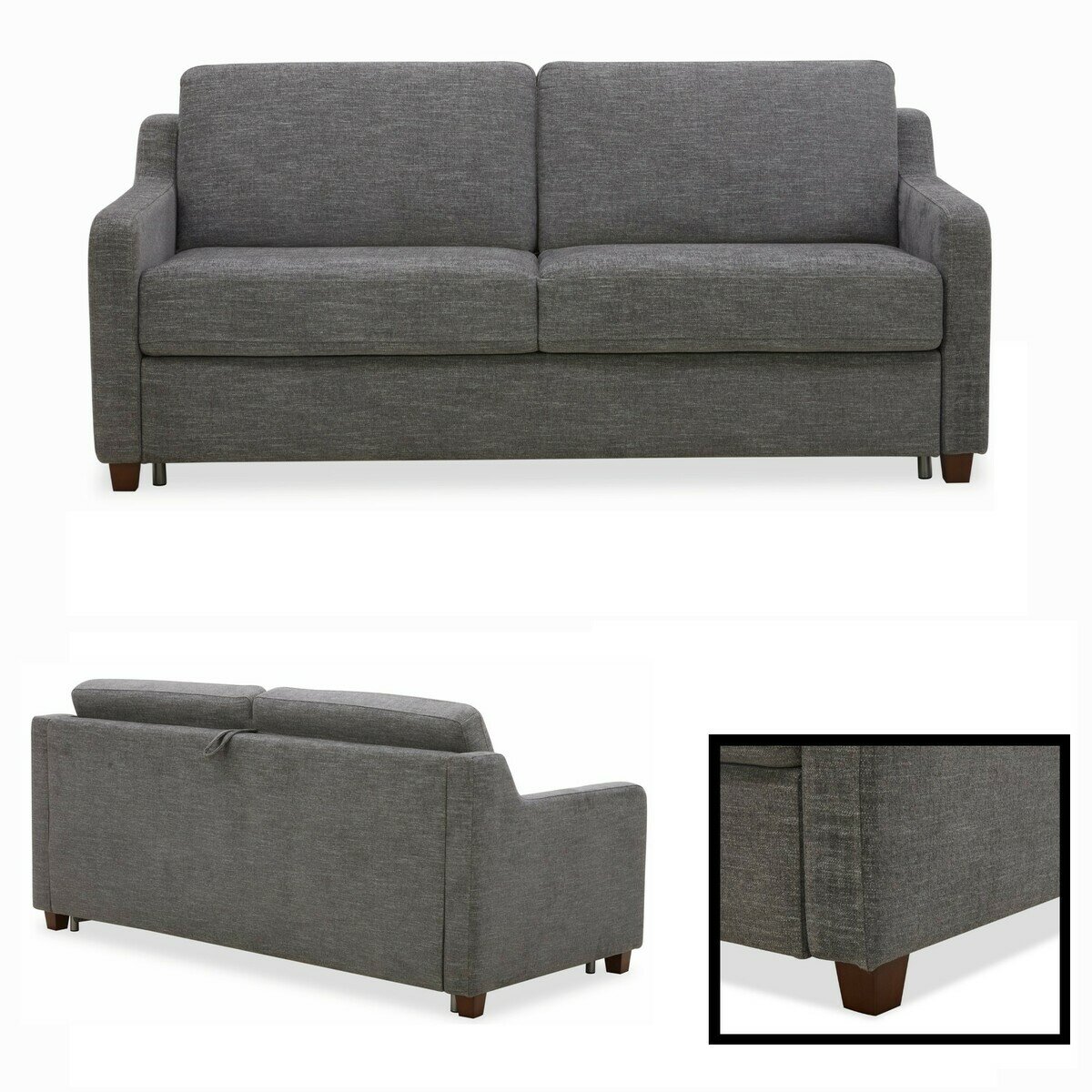 AIDEN & IVY ファブリックスリーパーソファ AIDEN & IVY ファブリックスリーパーソファ