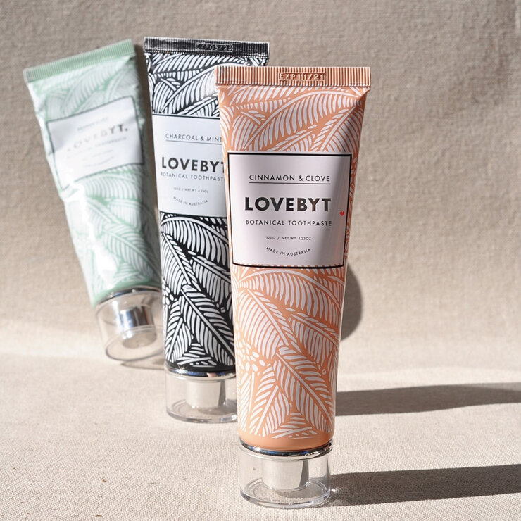 LOVEBYT ナチュラル歯みがき粉 120 g LOVEBYT ナチュラル歯みがき粉 120 g