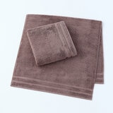 UCHINO 贅沢ボリューム バスタオル 2枚組 60cm x 120cm ブラウン