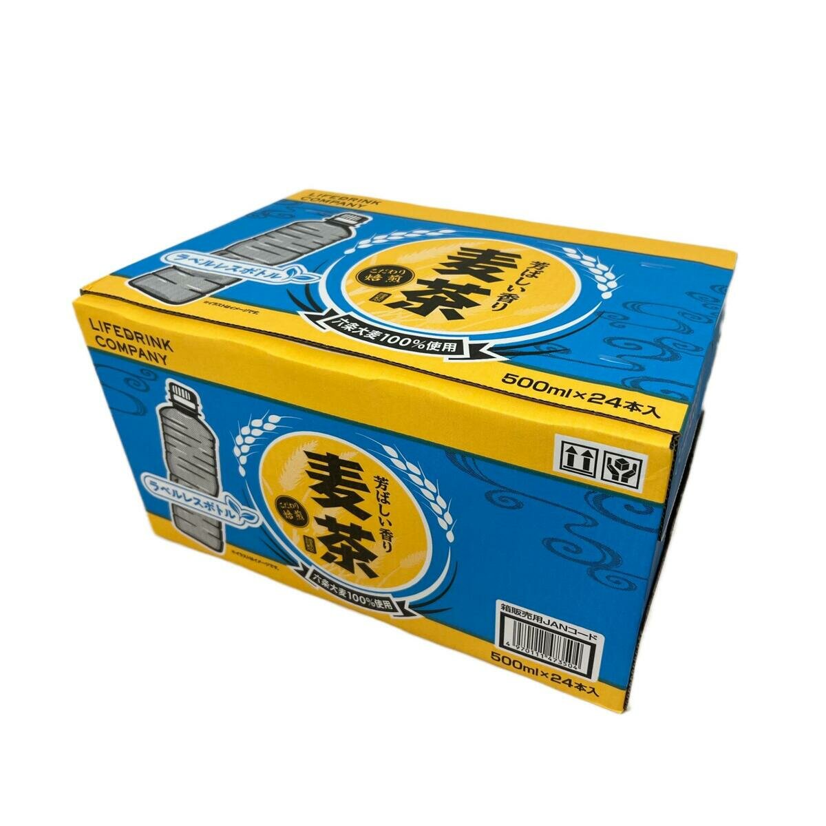 LDC 麦茶 500ml x 24本 ラベルレス