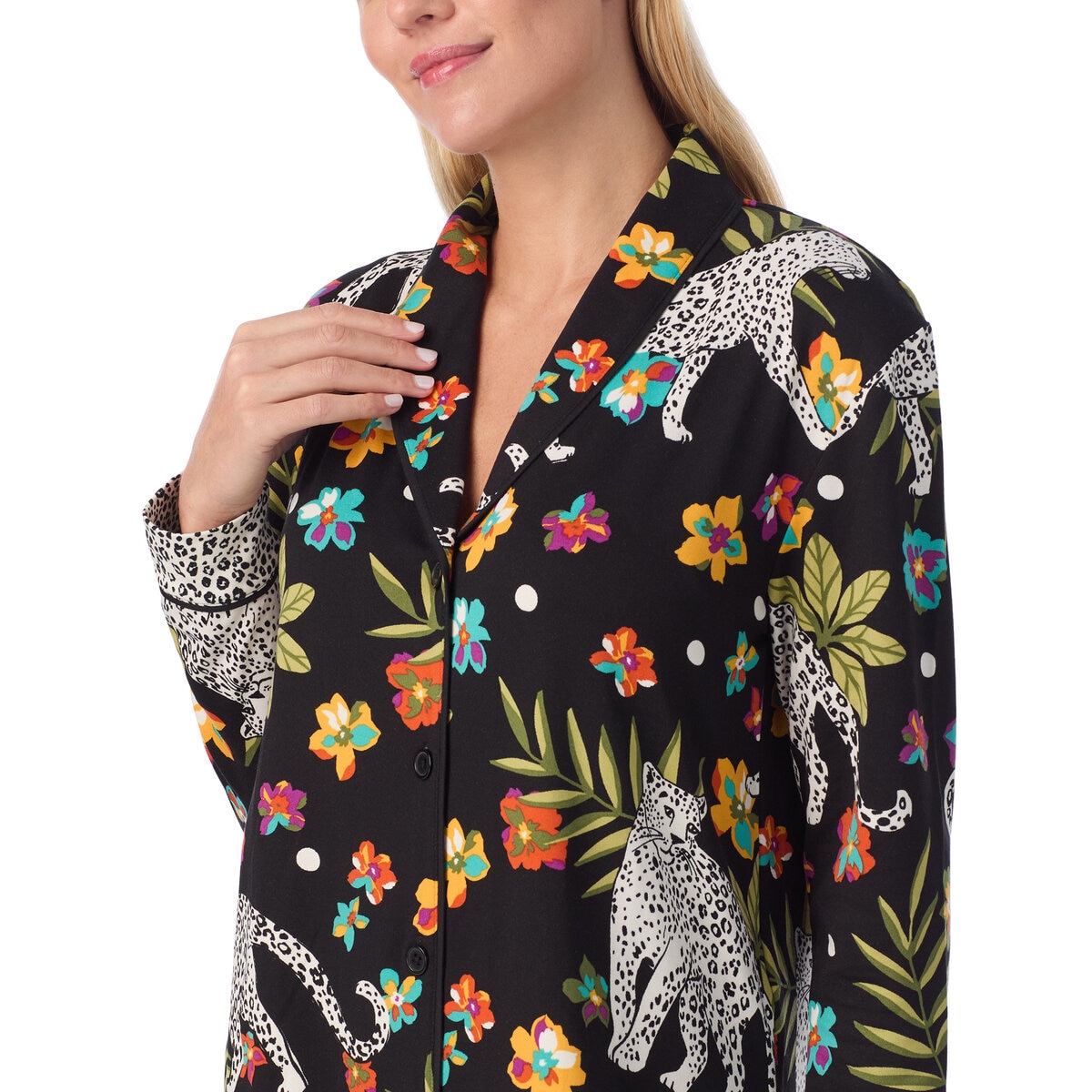 ルームサービス レディース パジャマ ブラック M