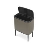 ブラバンシア Boタッチビン 36L   タッチ式ごみ箱(脚つき)