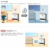 シャープ 加湿セラミックファンヒーター HX-PK12W