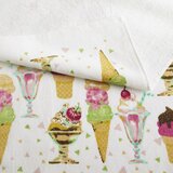 クリナリークラシック キッチンタオル 8枚パック アイスクリーム