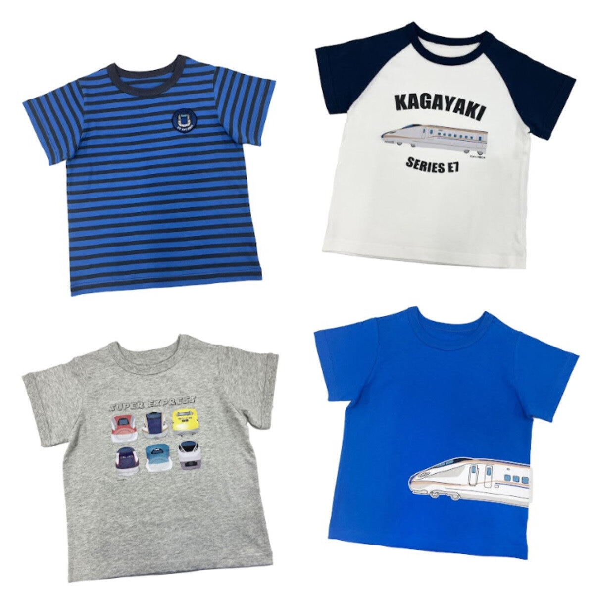 JR EAST キッズ 半袖 Tシャツ 4枚セット