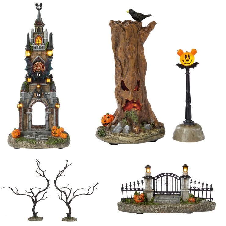 [新品未開封]  コストコ　ディズニー ハロウィン ビレッジ 12ピースセット 133881883820062.jpg