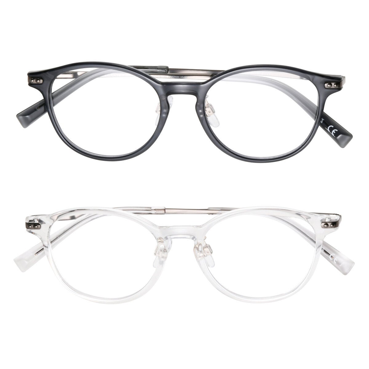 Foster Grant 老眼鏡 ブルーライトカット ラウンド +1.75 2本セット Foster Grant 老眼鏡 ブルーライトカット ラウンド +1.75 2本セット