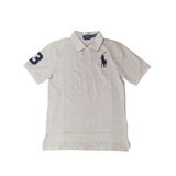 ポロ ラルフローレン キッズ ポロシャツ グレーヘザー XL