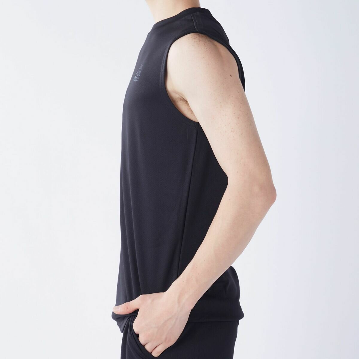 カッパ メンズ アクティブ タンクトップ / ブラック / LL