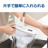 ブリタ ポット型浄水器 マレーラ カートリッジ2個付き ステンレスボトル付き