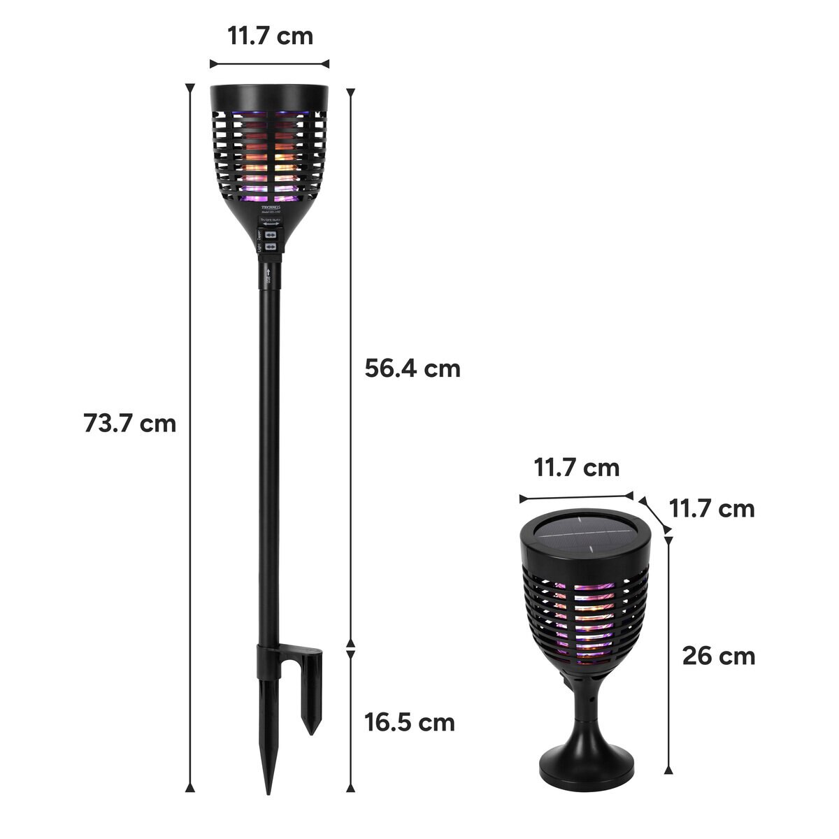 Techko ソーラー式 電撃殺虫器