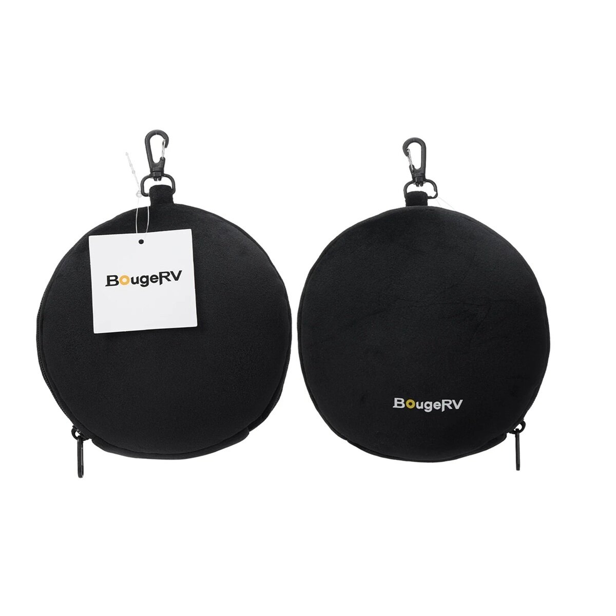 アイマスク付き ネックピロー ブラック