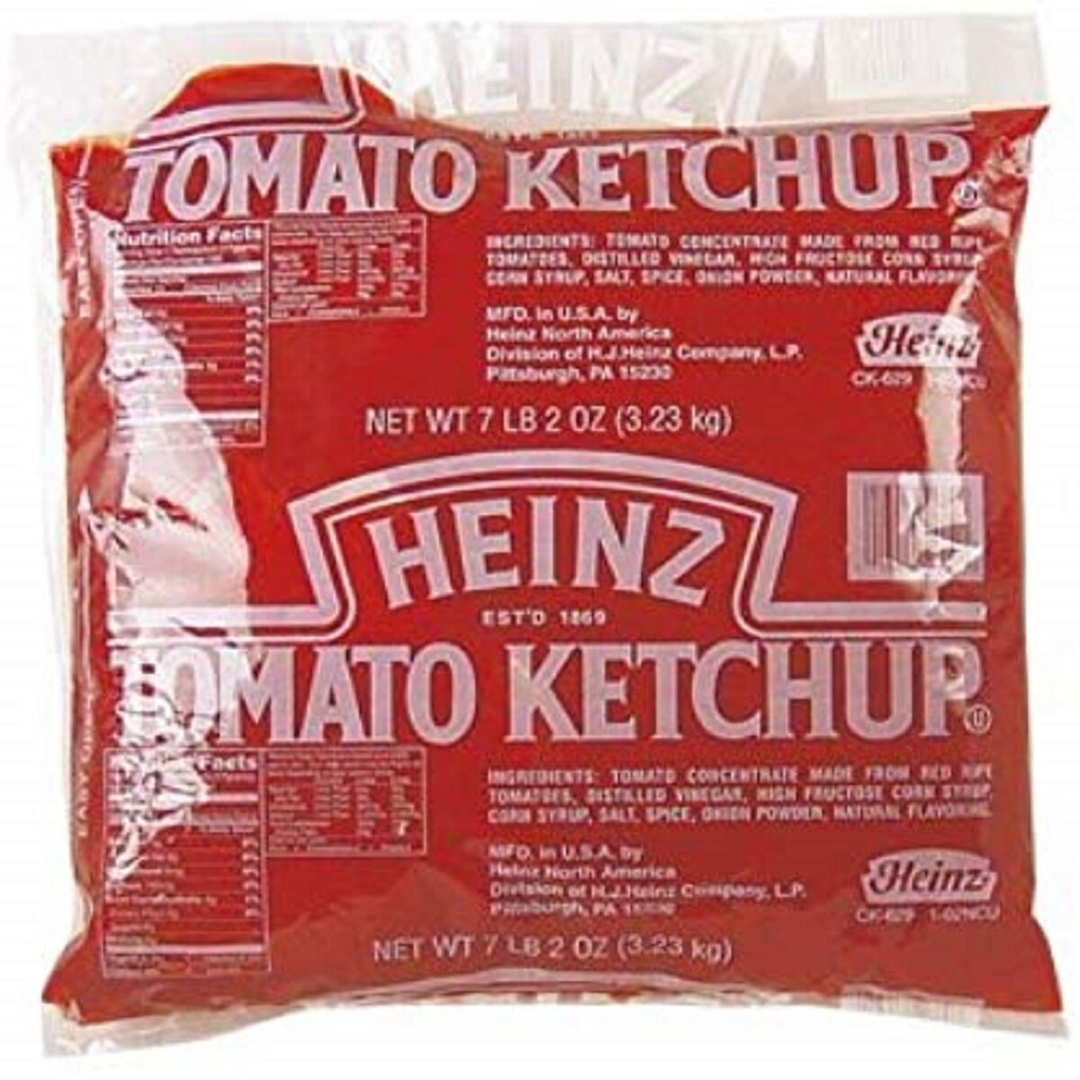 ハインツ　トマトケチャップ　パウチ　3232g x 6