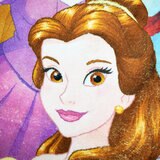 ディズニー デスクカーペット プリンセス - ピンク
