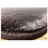 昭和西川 極厚フランネルラグ 200 x 270cm ブラウン