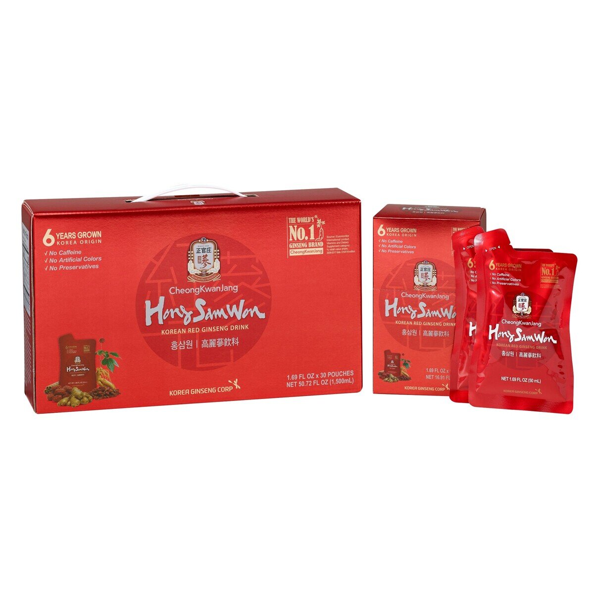 正官庄 紅蔘元 50mL X 30包 Costco Japan