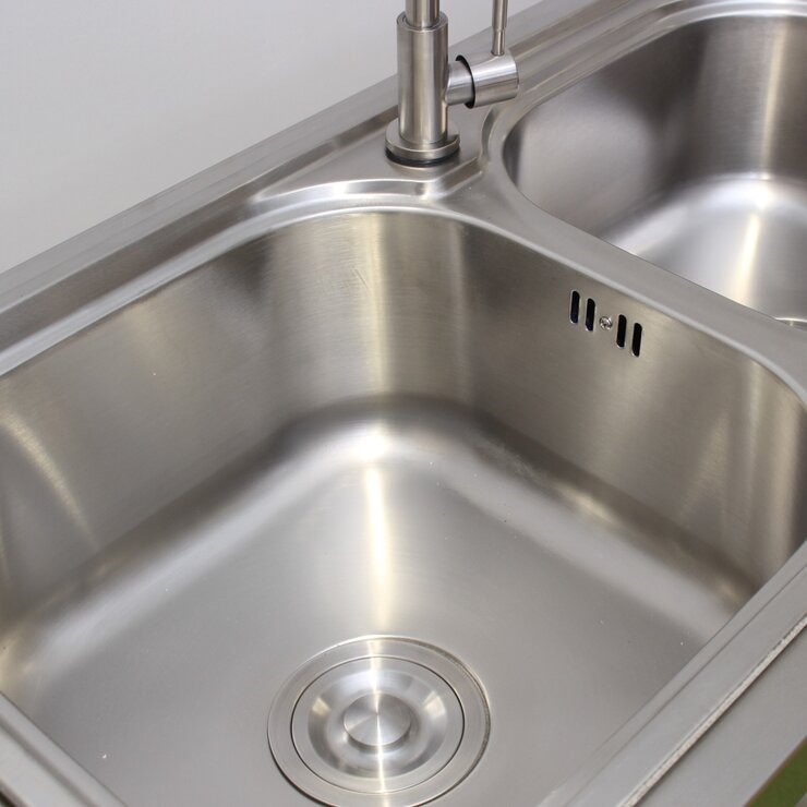 APET ステンレスダブル流し台 TAN-981-2