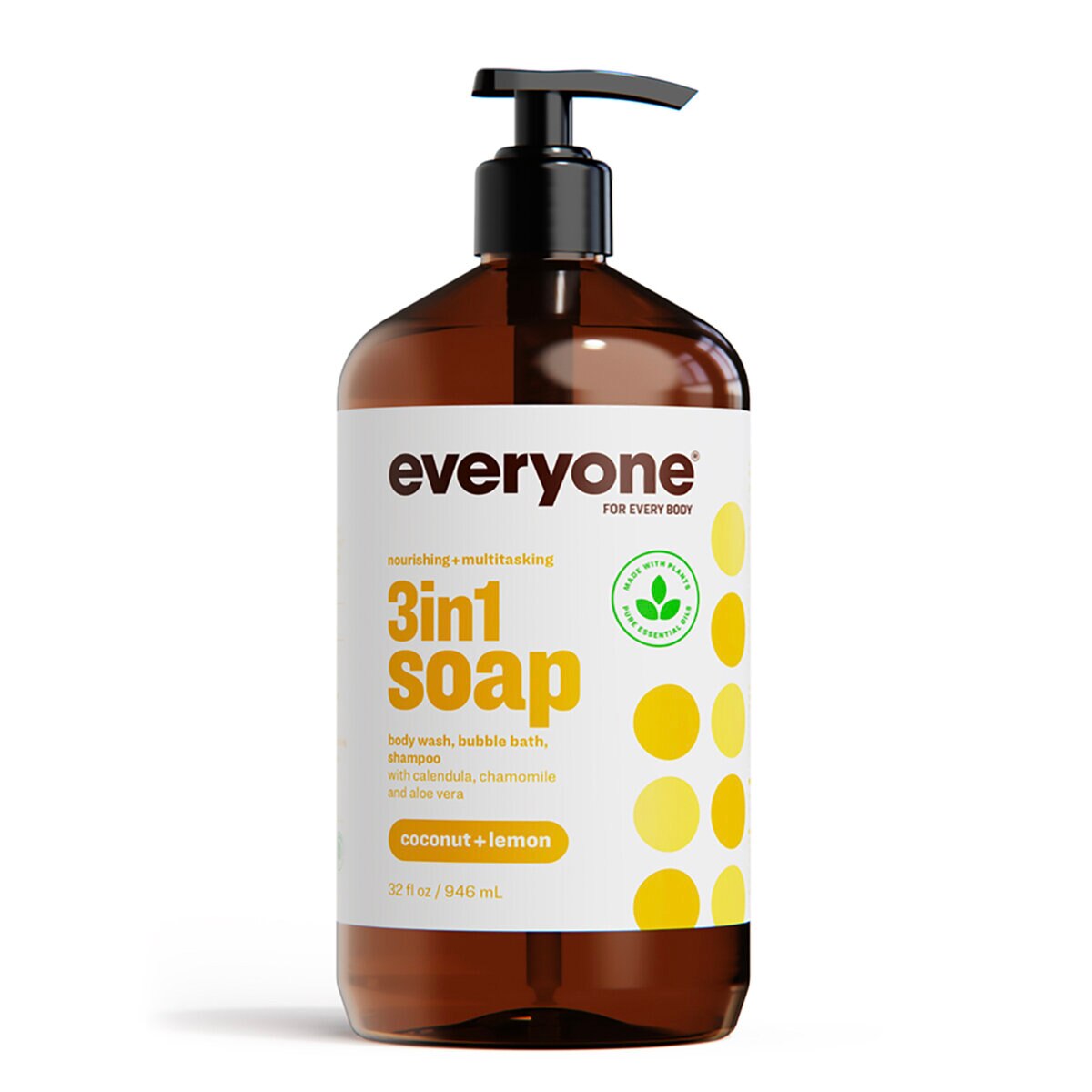 EVERYONE 3IN1 ソープ 946ml ココナッツ+レモン