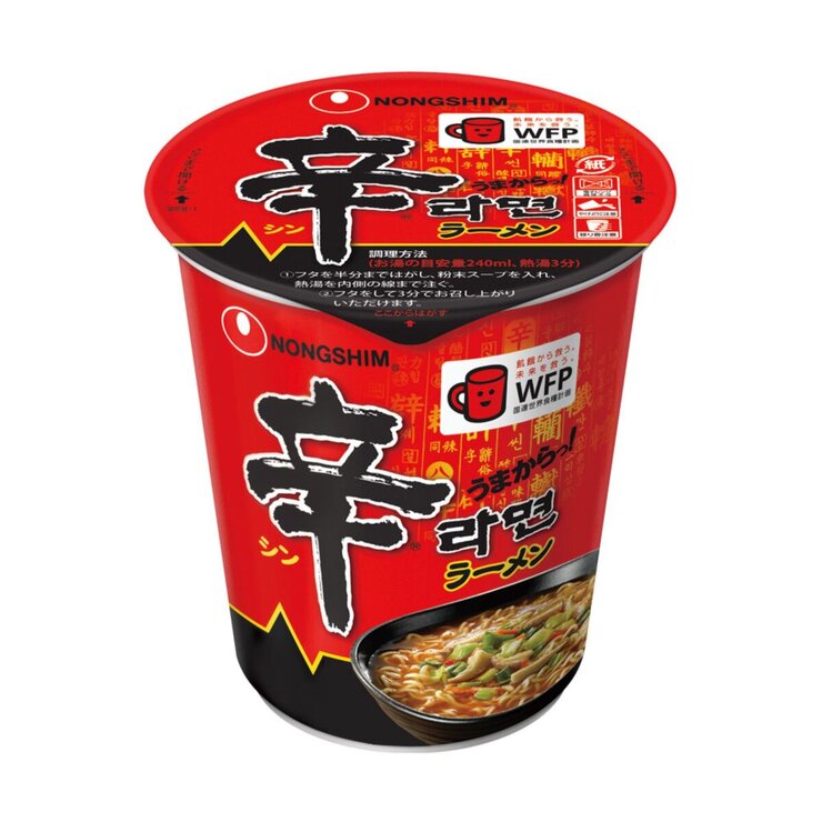 辛カップラーメン 68g x 12食