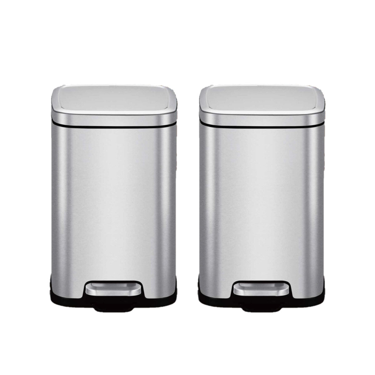 Sensible Eco Living ペダル式ゴミ箱 2個セット 11.7L CW2384MT-12+12L