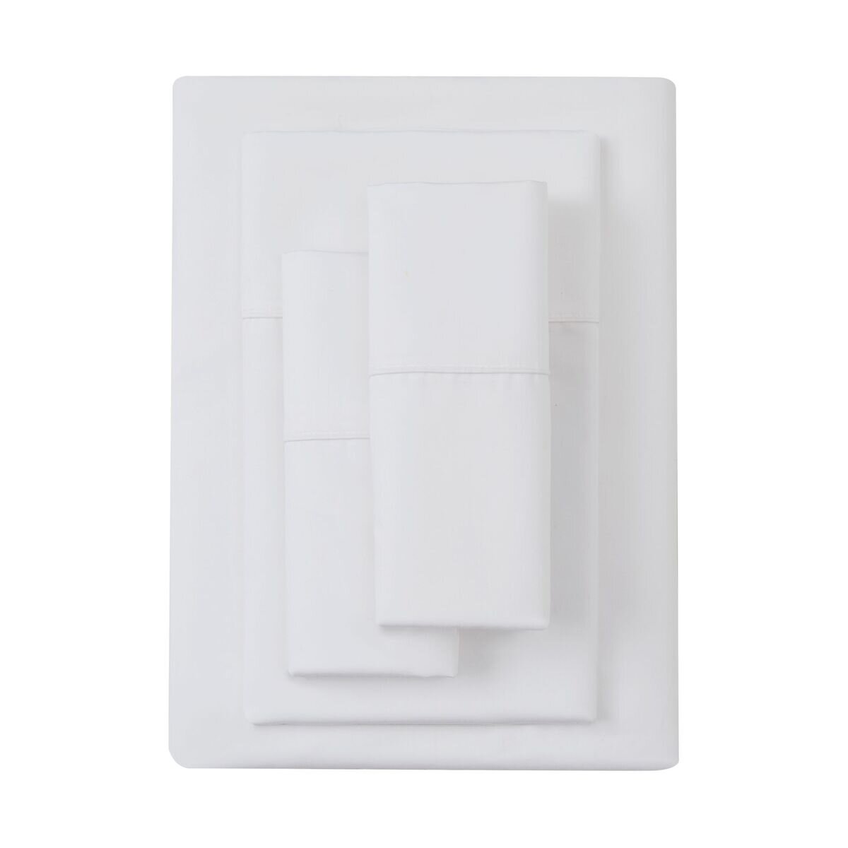 KS シーツセット 6点セット USキングサイズ ブライトホワイト