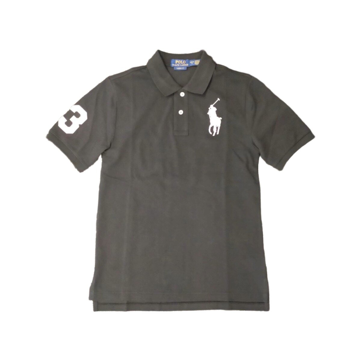 ポロ ラルフローレン キッズ ポロシャツ ブラック L