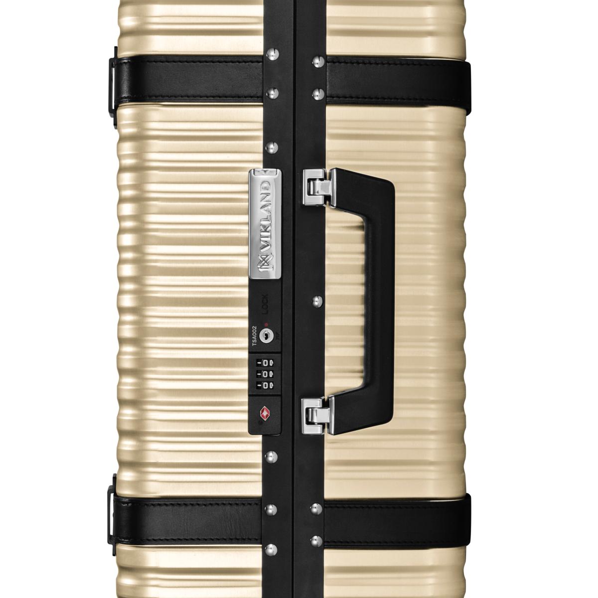 ランツォ スーツケース バイキング 24インチ 47L ゴールド X ブラック