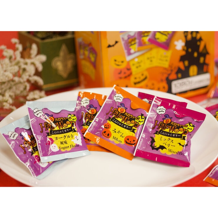 ハロウィン こんにゃくゼリー 60個入 ハロウィン こんにゃくゼリー 60個入
