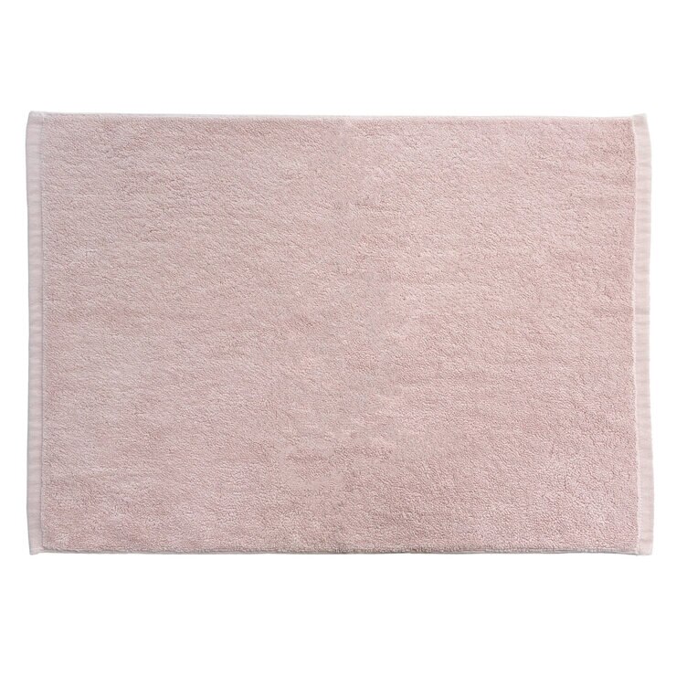 さらっと速乾 タオルバスマット 45cm x 60cm 2枚組 ピンク